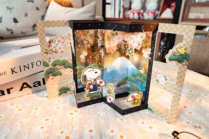Snoopy | 立體紙雕生日賀卡