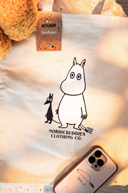Moomin | 隨身帆布托特包