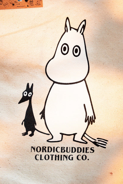 Moomin | 隨身帆布托特包