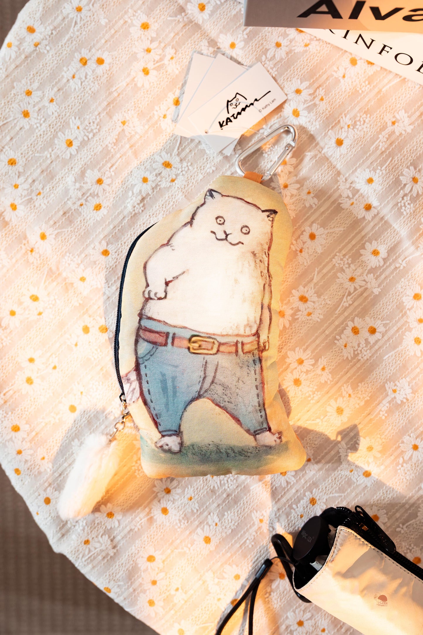 黑山 KATHY LAM | 貓咪插畫零錢包