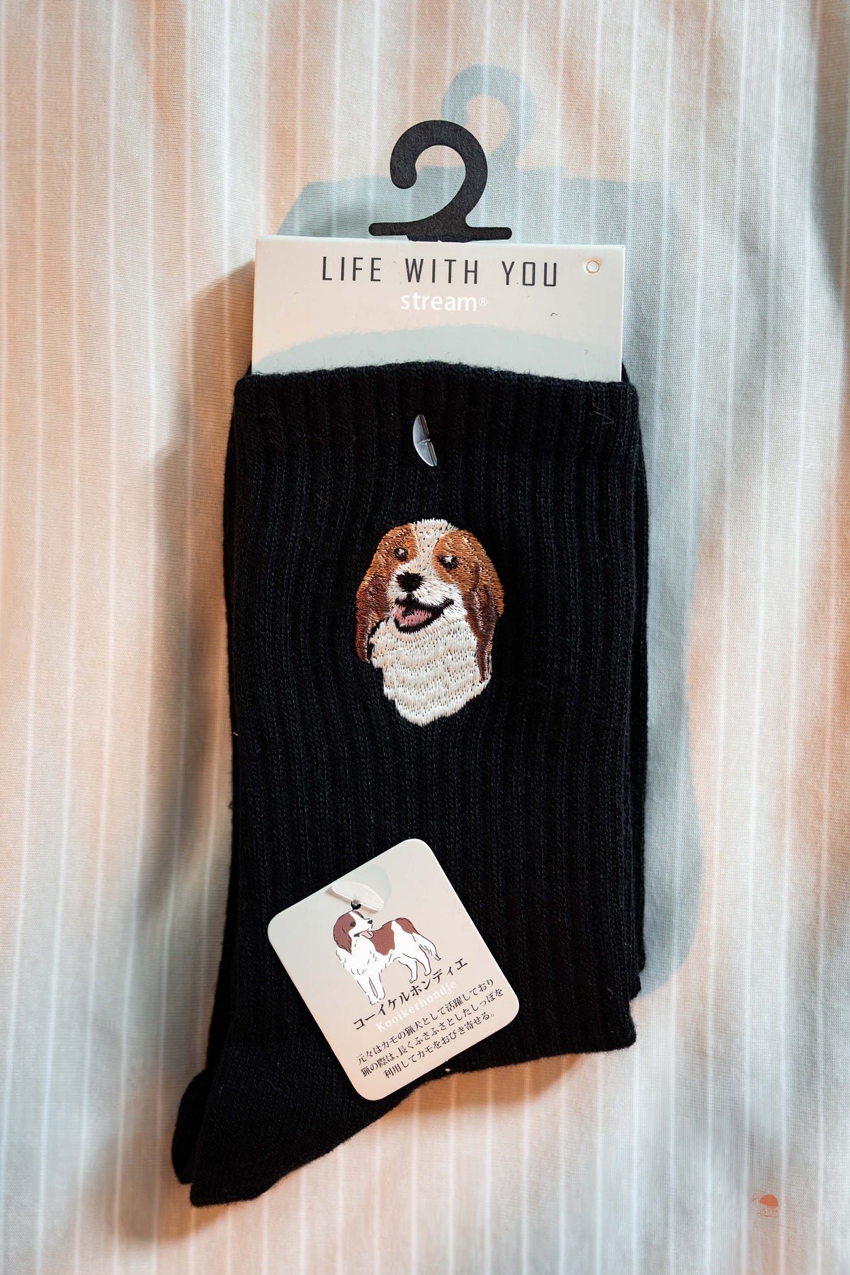 Stream | 動物刺繡襪