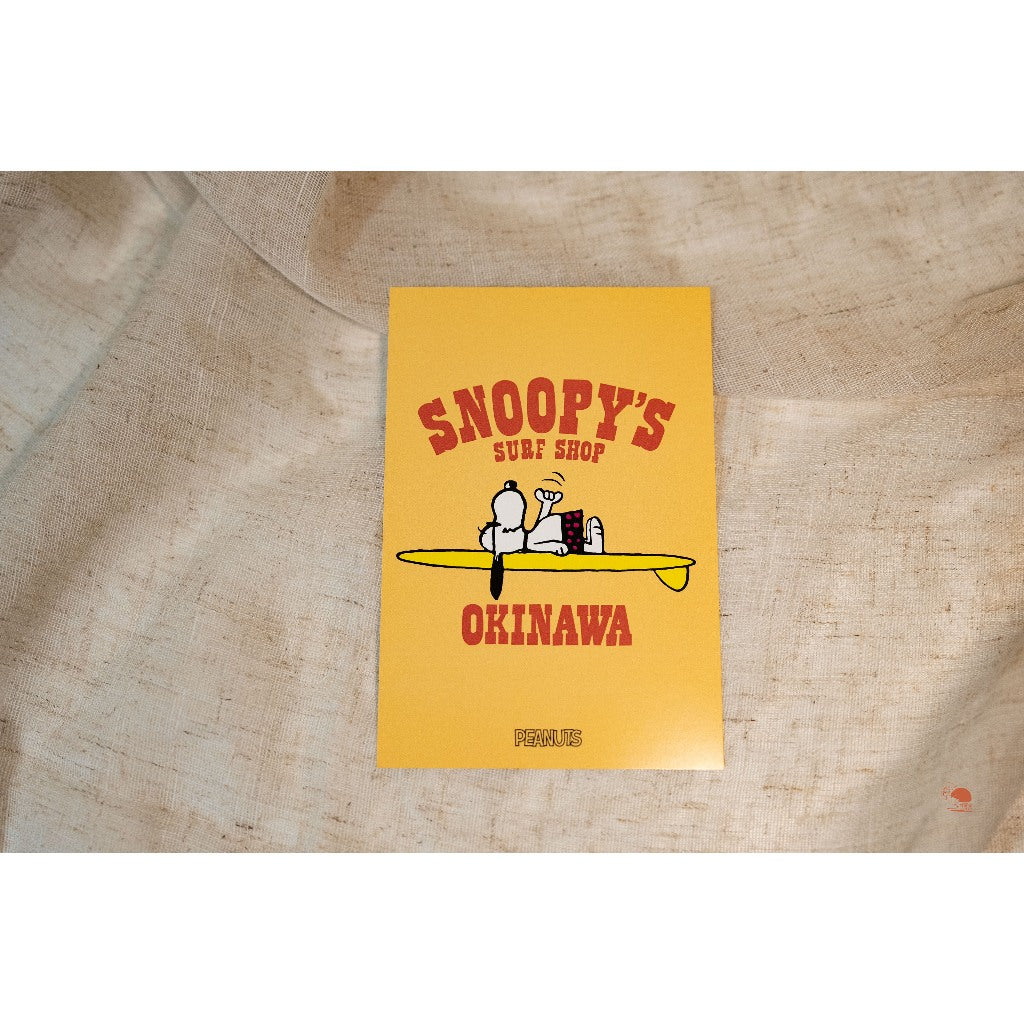 日本沖繩限定 SNOOPY 史努比 明信片