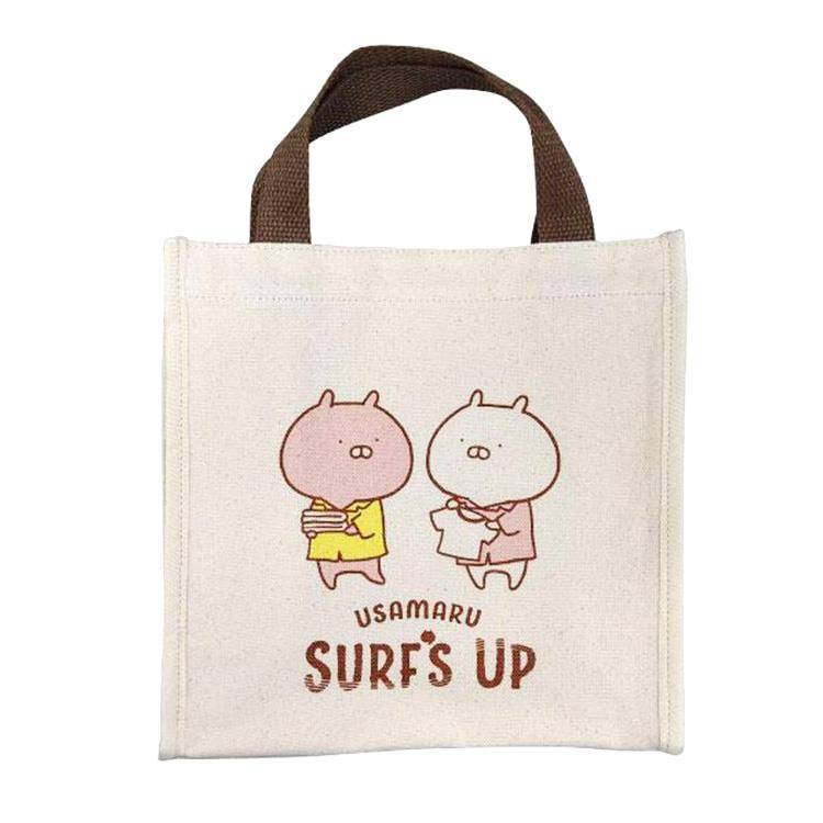 USAMARU兔丸  SURF'S UP衝浪 帆布小提袋