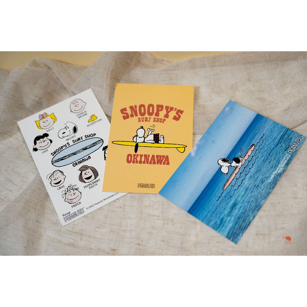 日本沖繩限定 SNOOPY 史努比 明信片