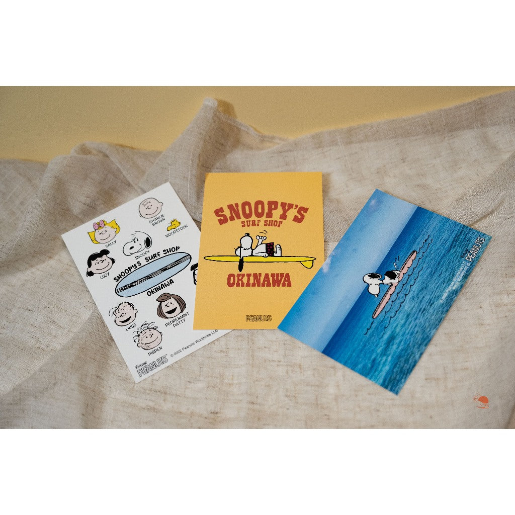 日本沖繩限定 SNOOPY 史努比 明信片