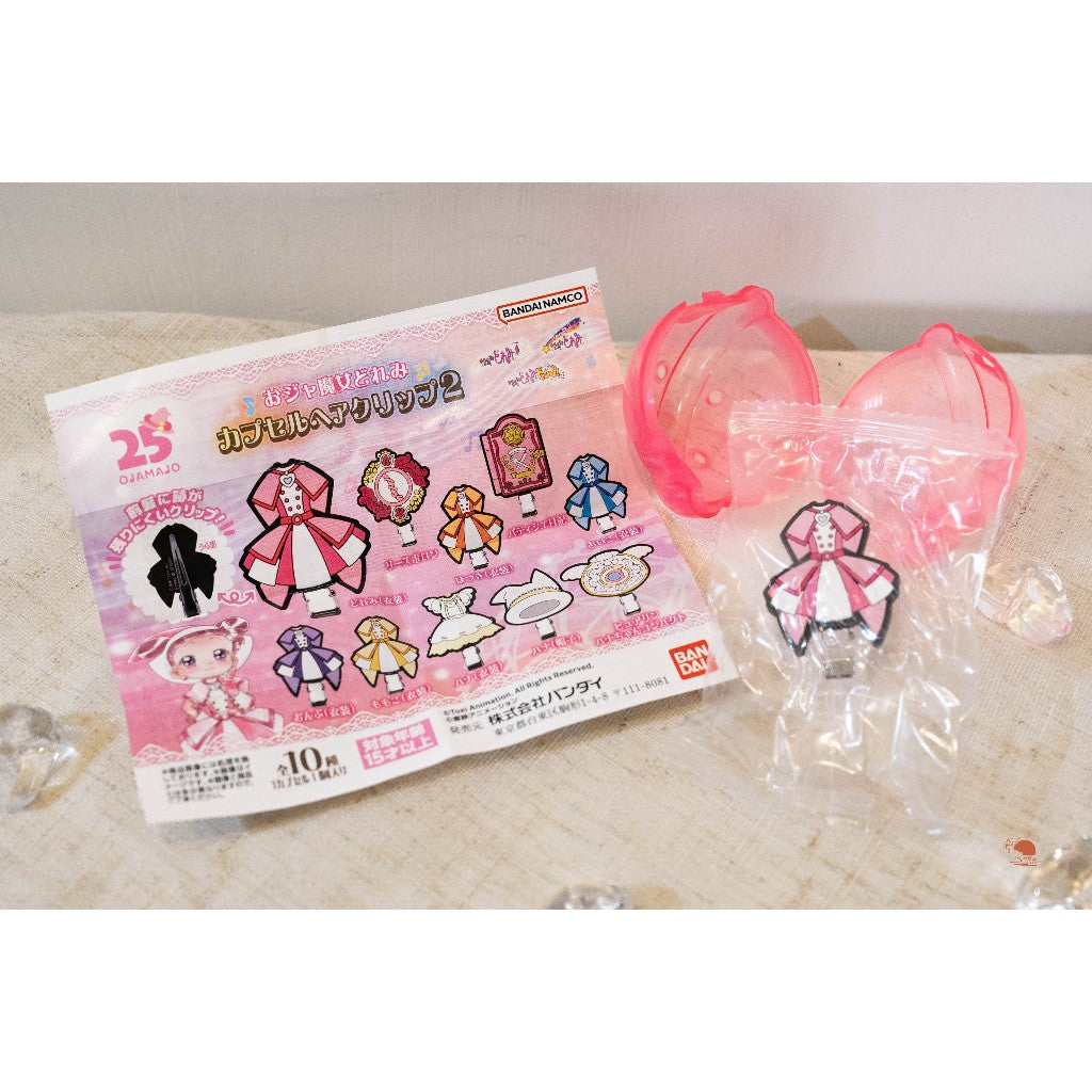 小魔女DoReMi BANDAI 扭蛋 造型髮夾P2