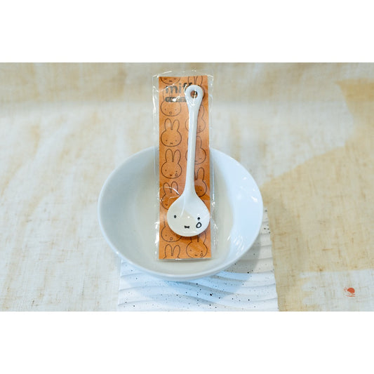 日本製 九州限定 MIFFY 米飛兔 陶瓷攪拌匙 小湯匙  餐具