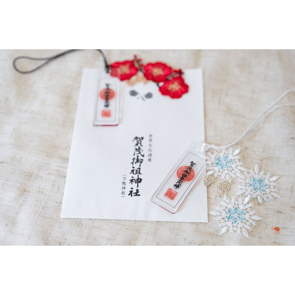 日本限定 下鴨神社 刺繡御守