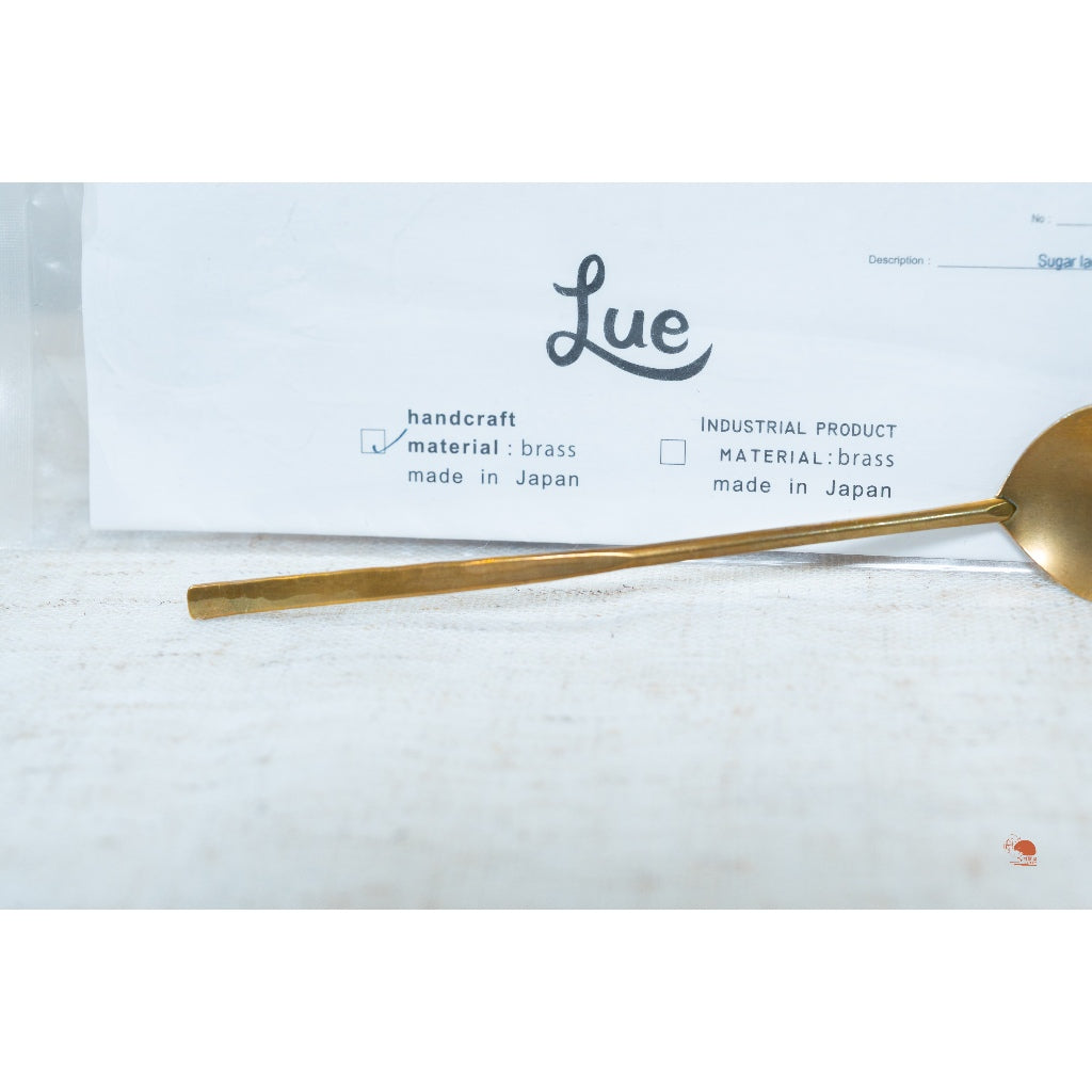 現貨｜日本製 職人系列 手工黃銅 Lue 小糖匙 小茶匙 攪拌湯匙