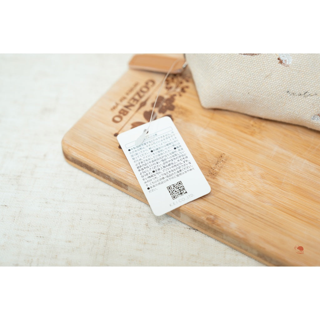 現貨 日本精選 慵懶貓咪 溫柔米色刺繡拉鍊 化妝包 收納包