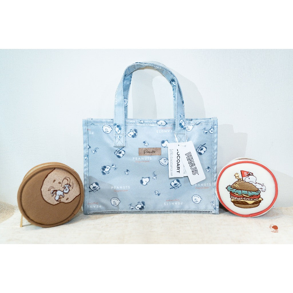 現貨 | 日本 Snoopy  史努比 PEANUTS 透氣提袋 溫泉包 游泳包 盥洗包