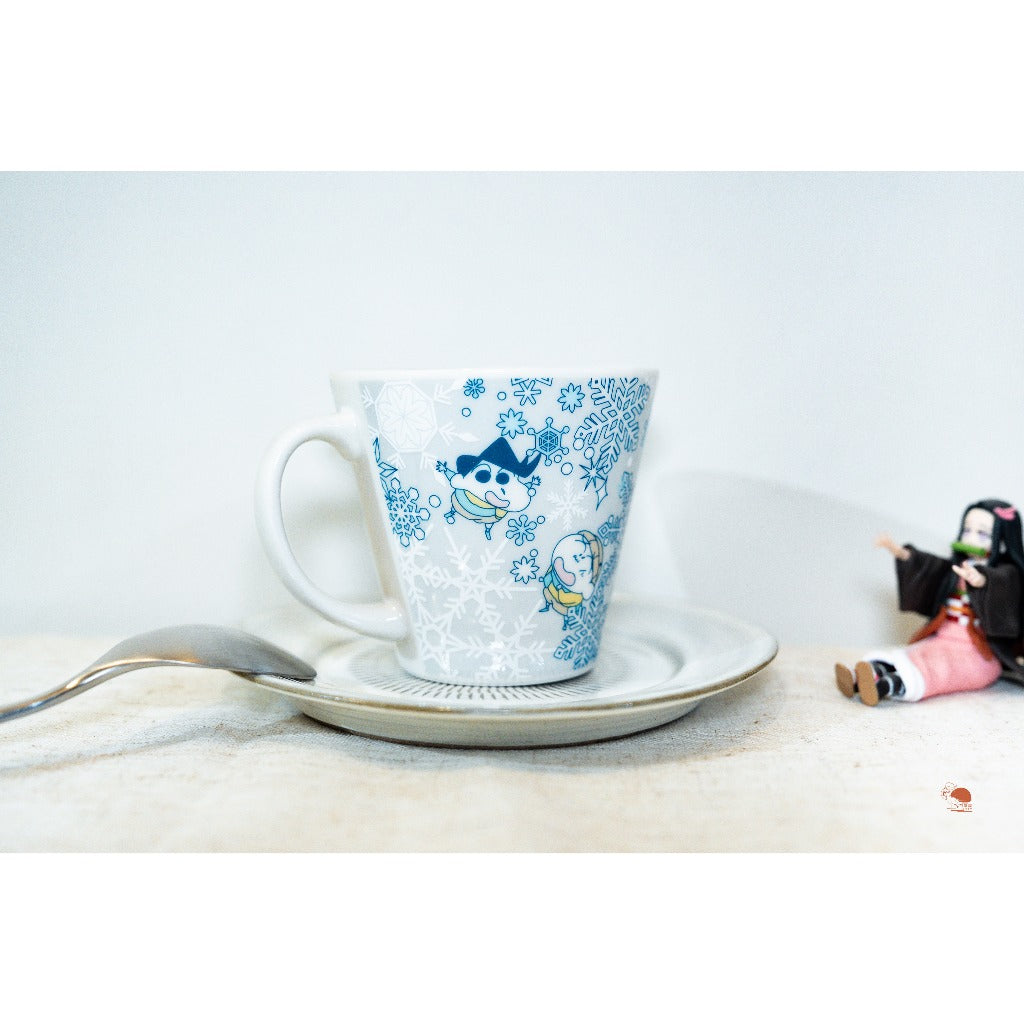 現貨 | 日本製 蠟筆小新 四季系列之冬日雪花 陶瓷馬克杯