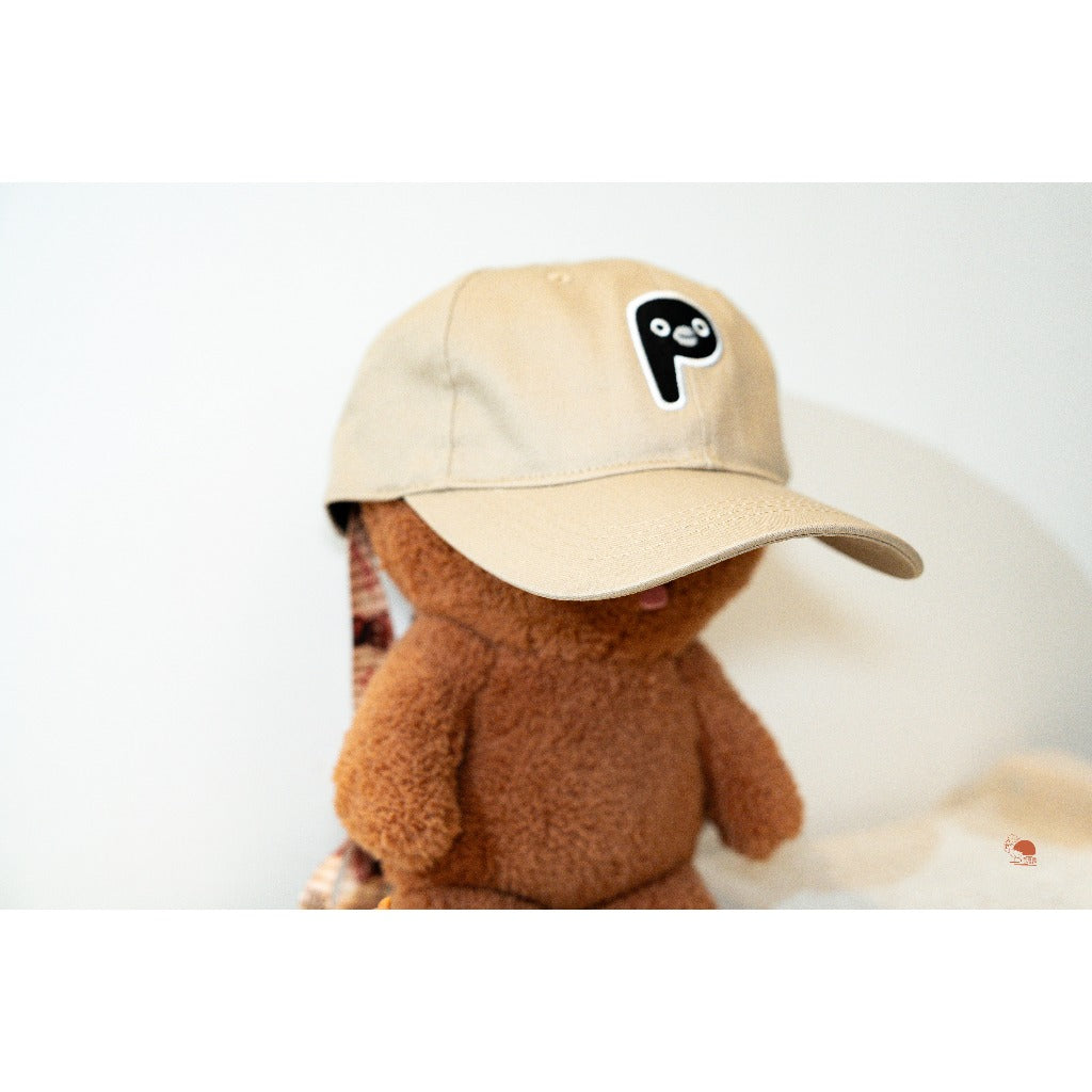 現貨 日本 JR東日本吉祥物 Suica企鵝刺繡 奶茶色 老帽 棒球帽 鴨舌帽