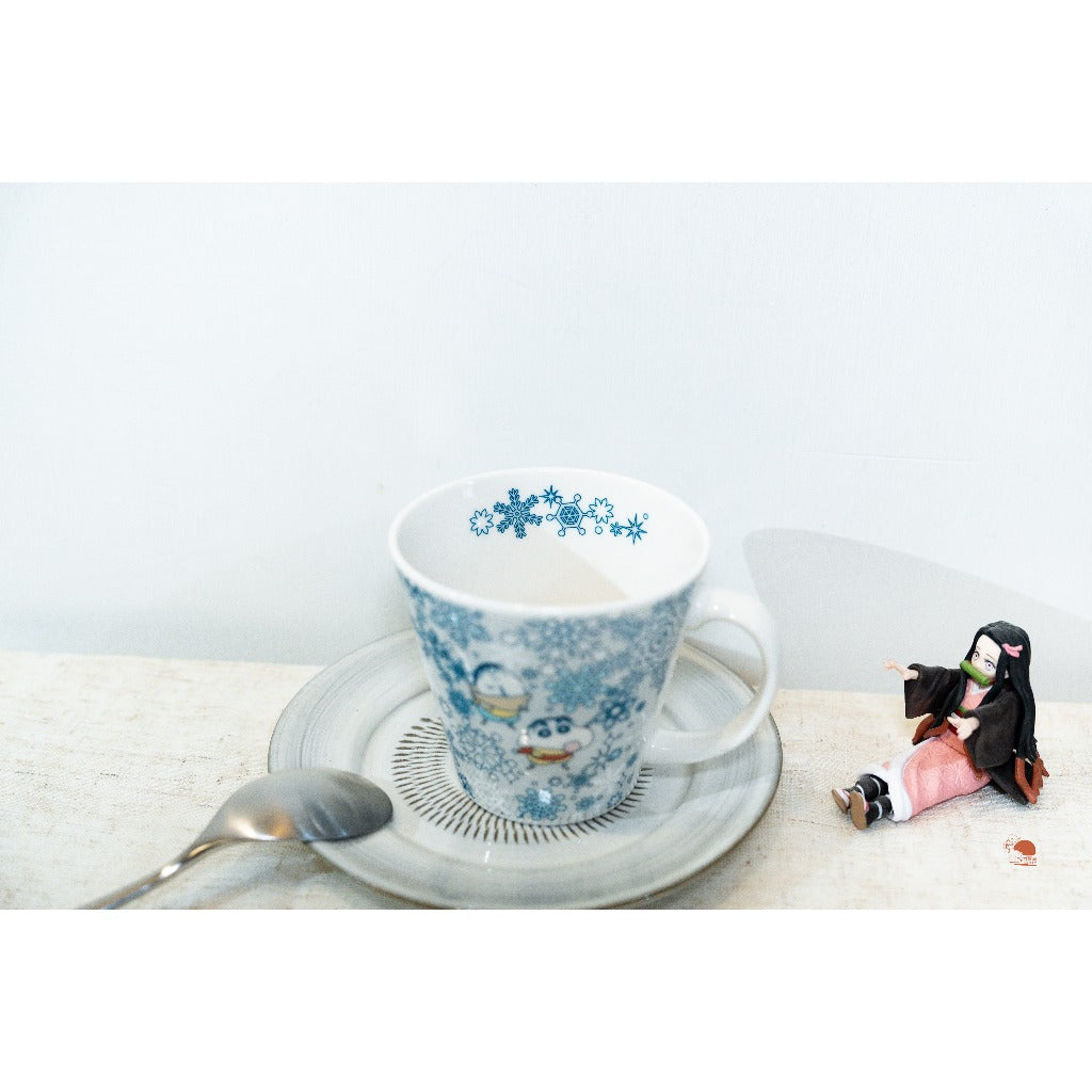 現貨 | 日本製 蠟筆小新 四季系列之冬日雪花 陶瓷馬克杯