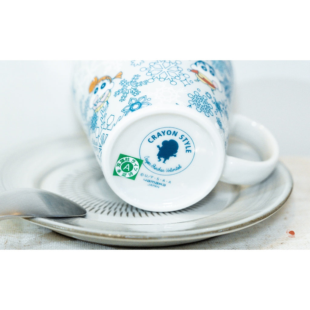 現貨 | 日本製 蠟筆小新 四季系列之冬日雪花 陶瓷馬克杯