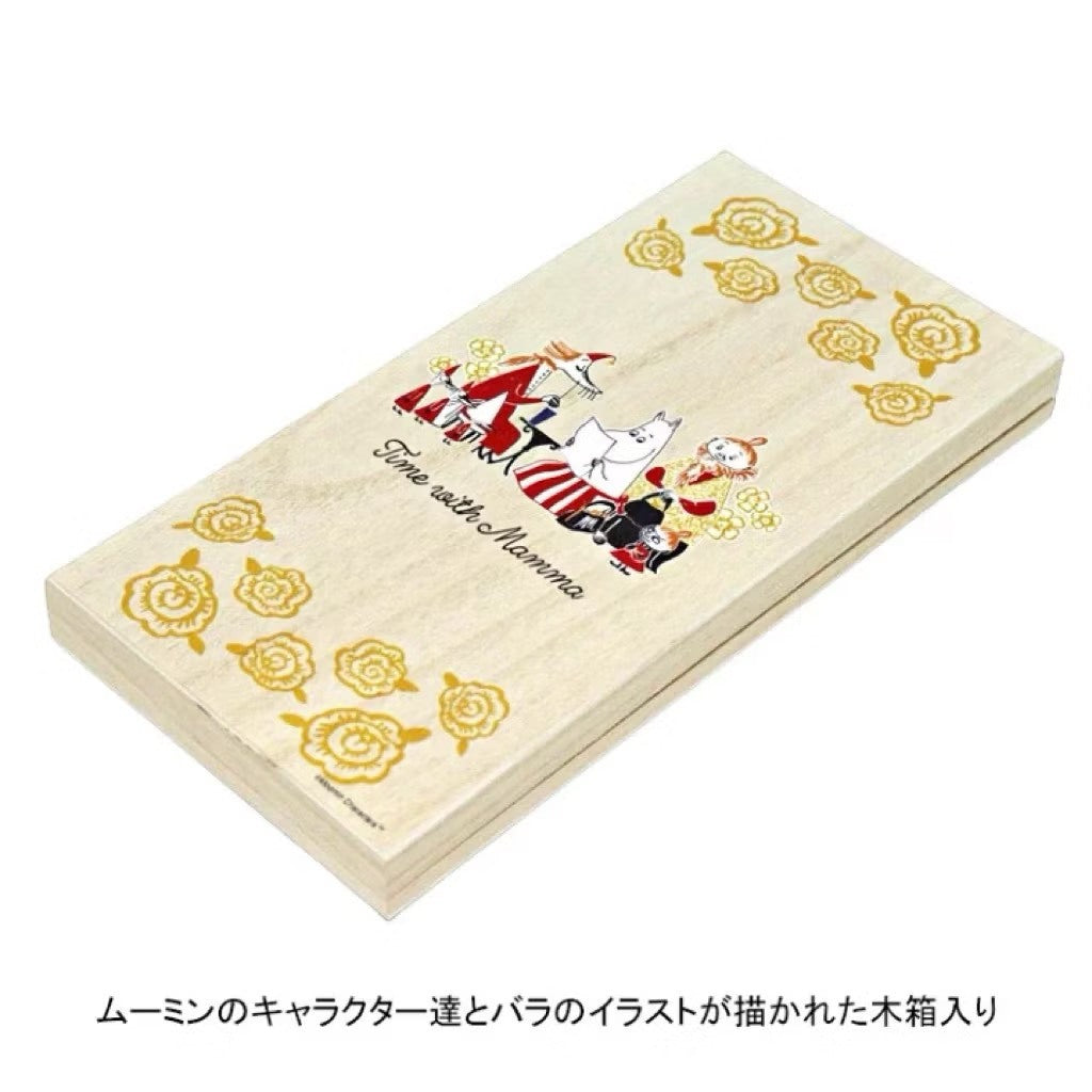 現貨 日本製 Moomin 姆明 嚕嚕米 筷子禮盒 木盒筷架組 餐具 喬遷禮物 結婚禮物 生日禮物