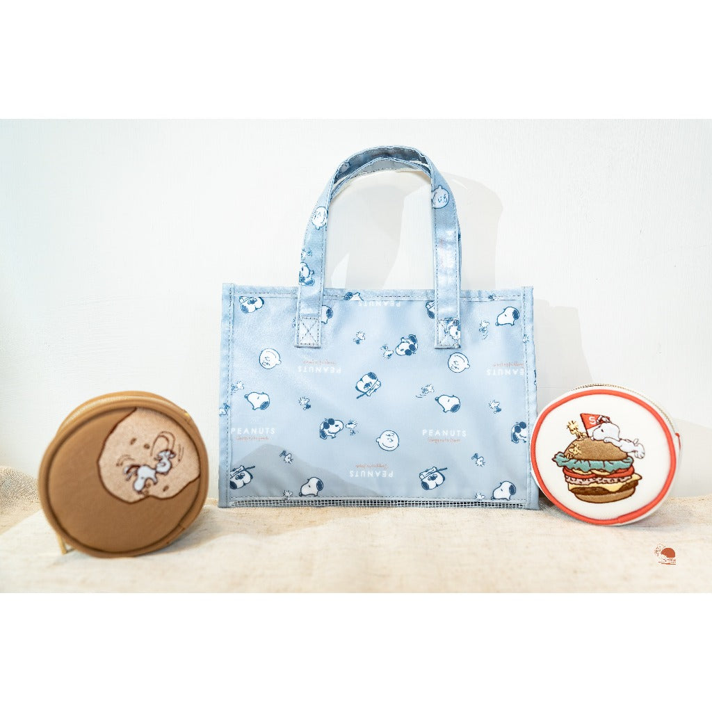 現貨 | 日本 Snoopy  史努比 PEANUTS 透氣提袋 溫泉包 游泳包 盥洗包