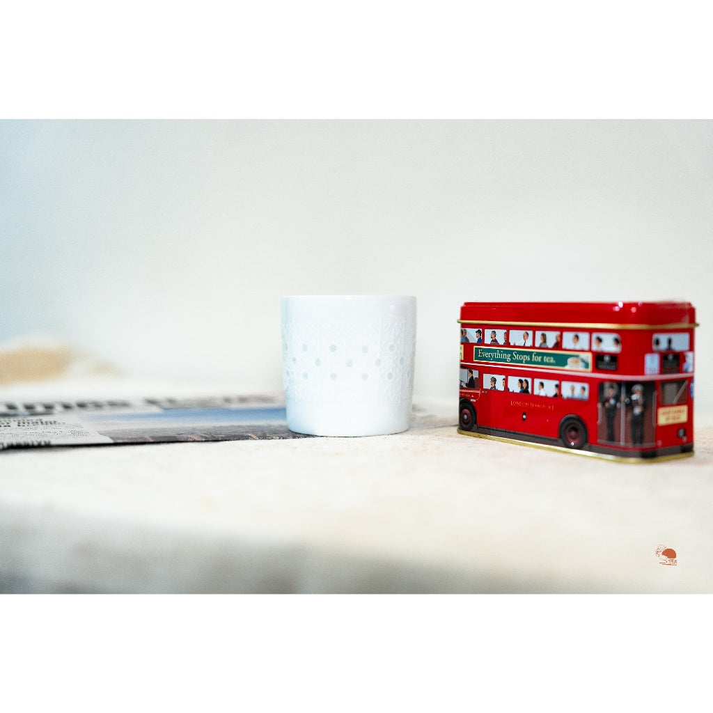 現貨｜日本製 波佐見燒 白山陶器 螢火蟲 職人手作 白瓷茶杯  雪花浮雕