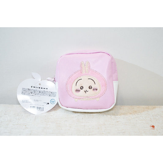 現貨｜日本 吉伊卡哇 Chiikawa 烏薩奇 Usagi 水蜜桃系列 方形隨身包 化妝包