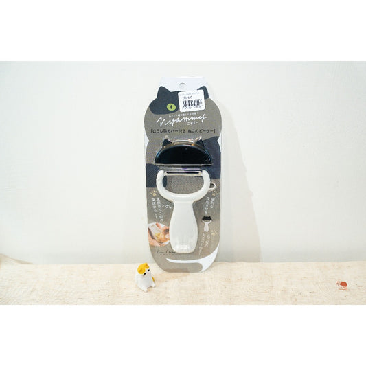 現貨 | 日本製  Nyammy 貝印 貓咪 造型削皮刀  廚具 廚房用品