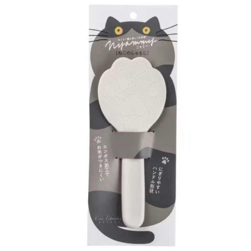 現貨 | 日本製  Nyammy 貝印 貓咪 肉球造型飯匙 廚具 廚房用品