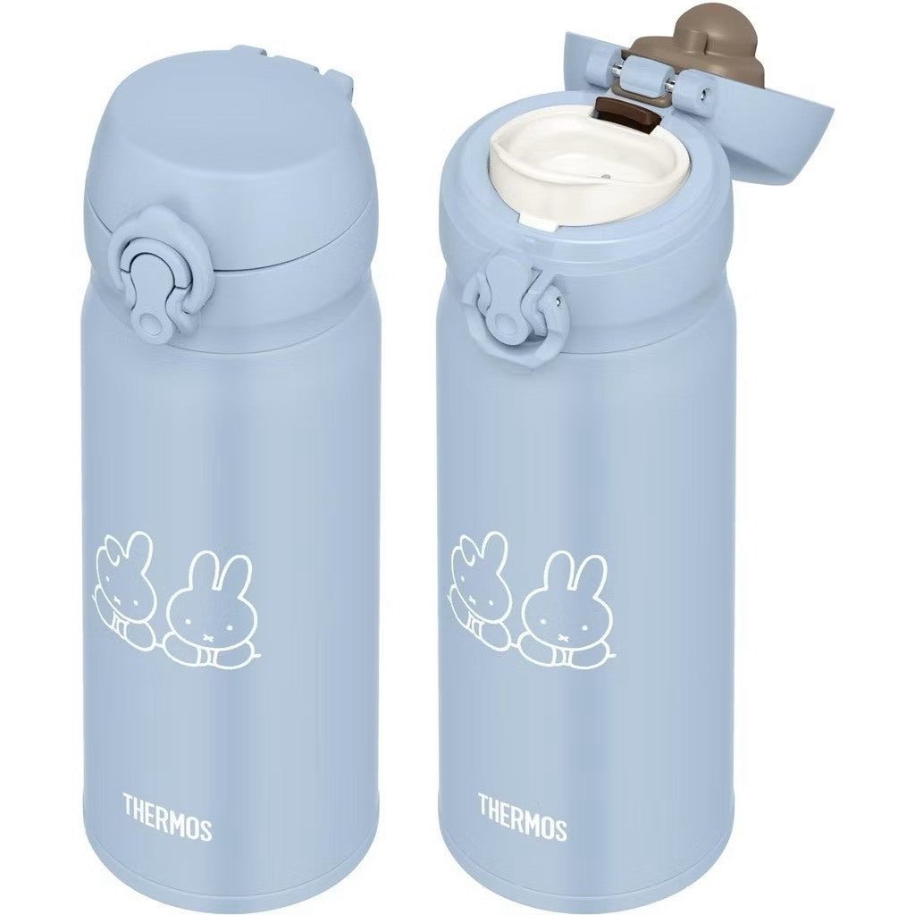 現貨 日本限定 膳魔師 THERMOS Miffy 米飛兔 保溫瓶 0.4L 彈蓋 不鏽鋼 保溫杯 水壺 隨身瓶