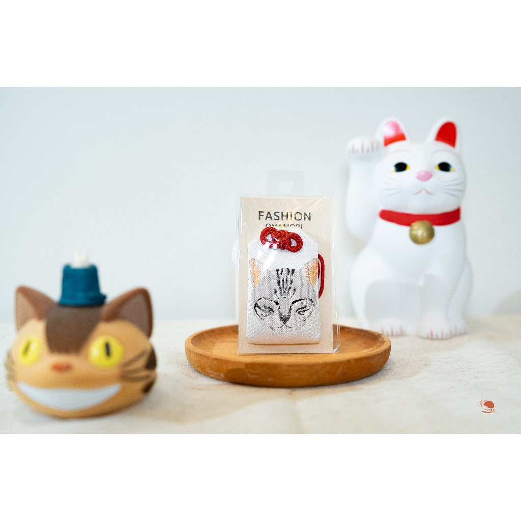 現貨｜日本製 貓咪刺繡造型御守  Fashion Omamori 系列