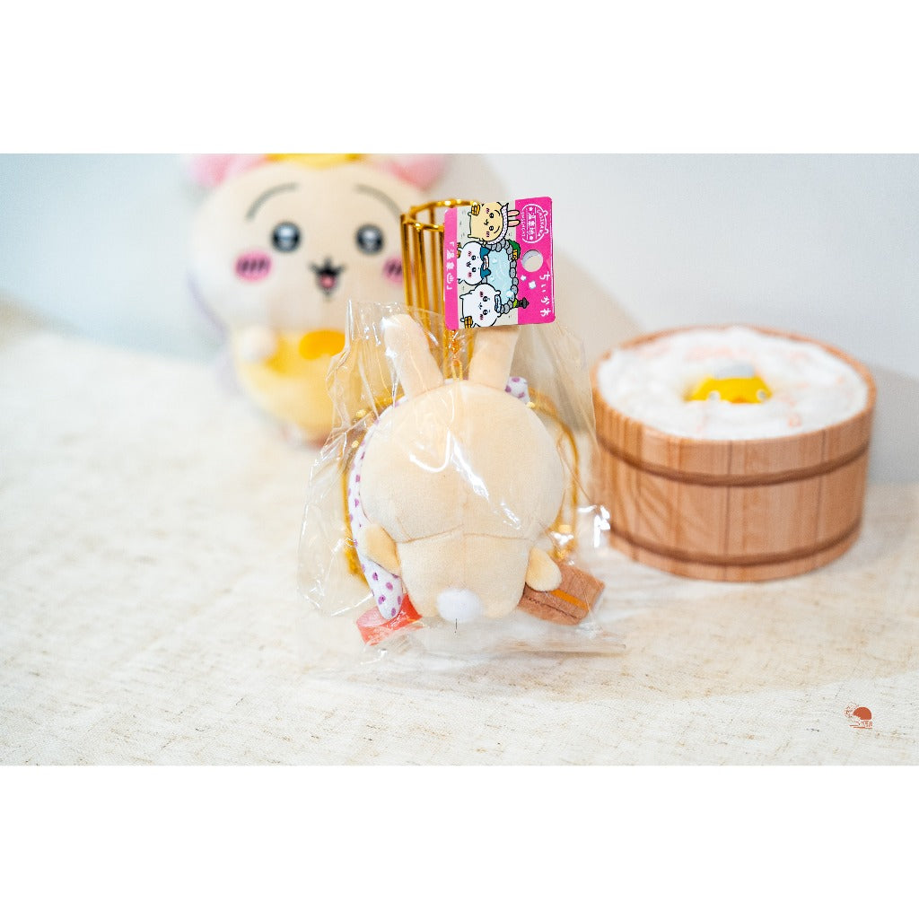 現貨｜日本正版 Chiikawa吉伊卡哇 地區限定 溫泉系列 烏薩奇 吊飾 含吊牌