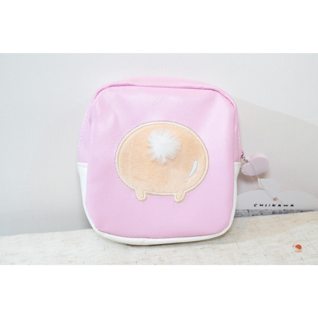 現貨｜日本 吉伊卡哇 Chiikawa 烏薩奇 Usagi 水蜜桃系列 方形隨身包 化妝包