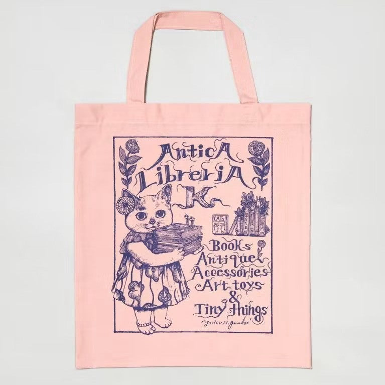 現貨｜日系藝術家 Higuchi Yuko ヒグチユウコ 樋口裕子 貓咪手提袋 購物袋