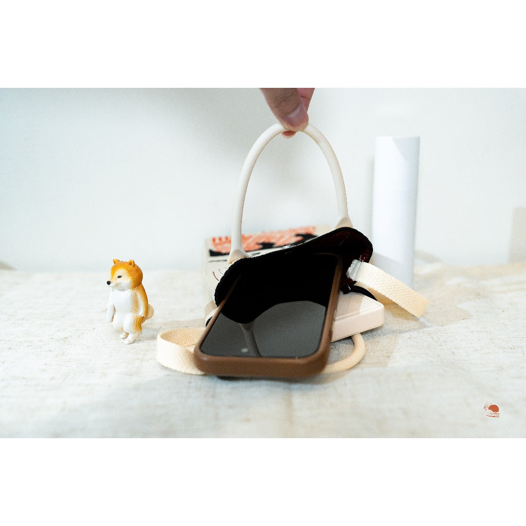 現貨｜日本 療癒系 貓咪造型 日式針織斜背包 手機包 禮物