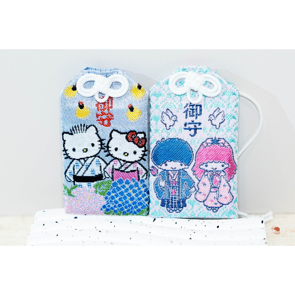 現貨｜日本限定 鶴岡八幡宮 御守  雙子星御守 Hello Kitty御守