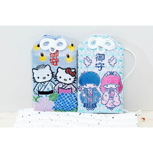 現貨｜日本限定 鶴岡八幡宮 御守  雙子星御守 Hello Kitty御守